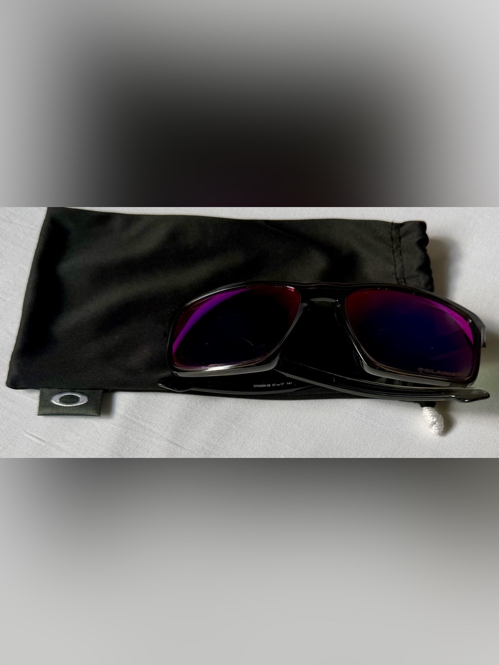 Oakley Polarized Sunglasses with Purple Mirrored Lenses